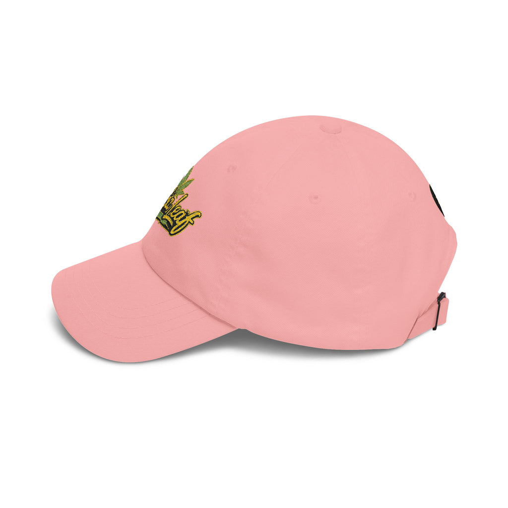 Classic Dad Cap — Minimal Cannabis Patch Embroidered Baseball Hat