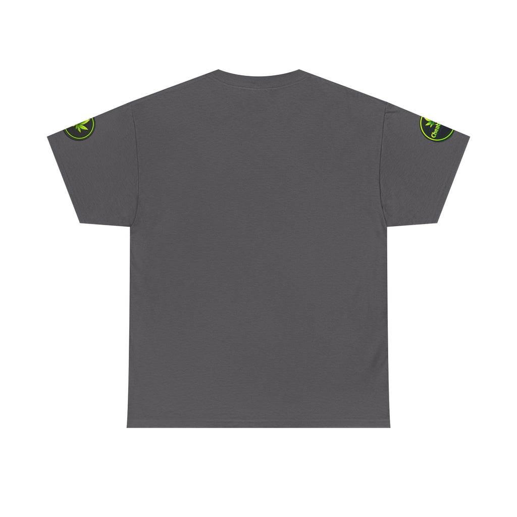CheabaLeaf™ Badge Front Tee — Badge Logo Front & Sleeves