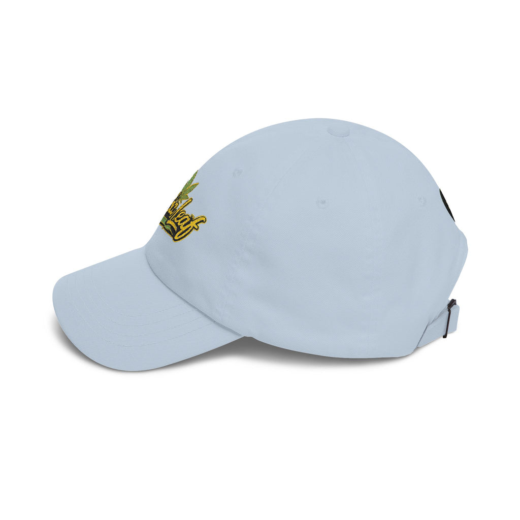 Classic Dad Cap — Minimal Cannabis Patch Embroidered Baseball Hat