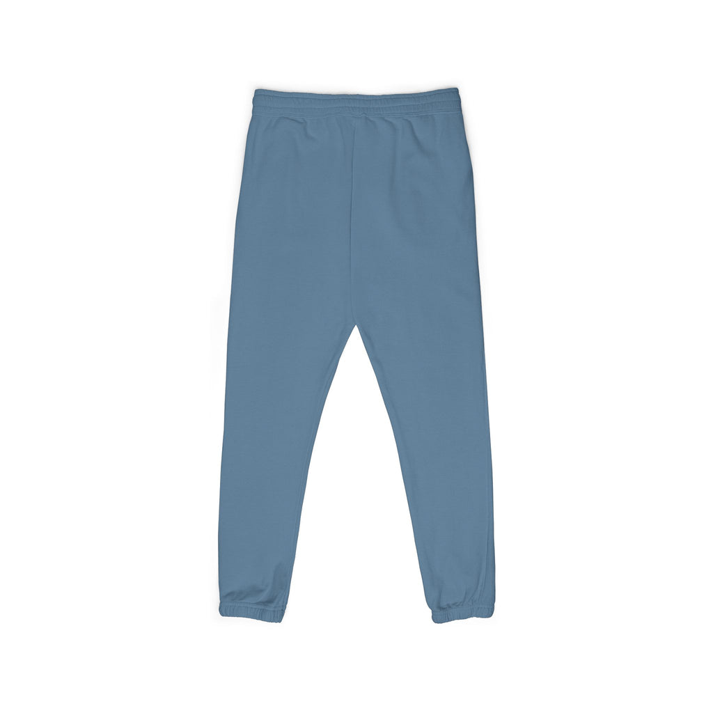 Ember Green "Stay Wild" Fleece Sweatpants — Garment-Dyed Cozy Joggers
