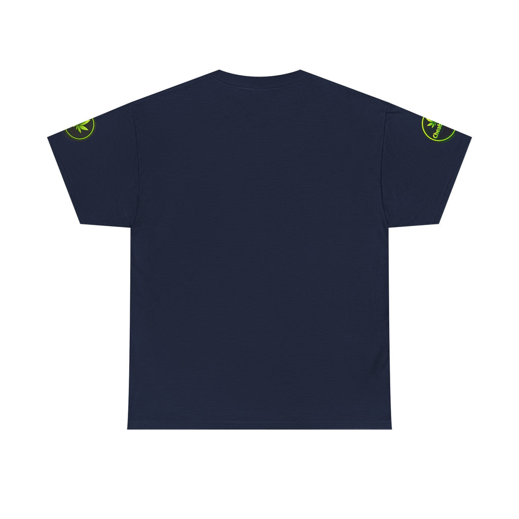 CheabaLeaf™ Badge Front Tee — Badge Logo Front & Sleeves