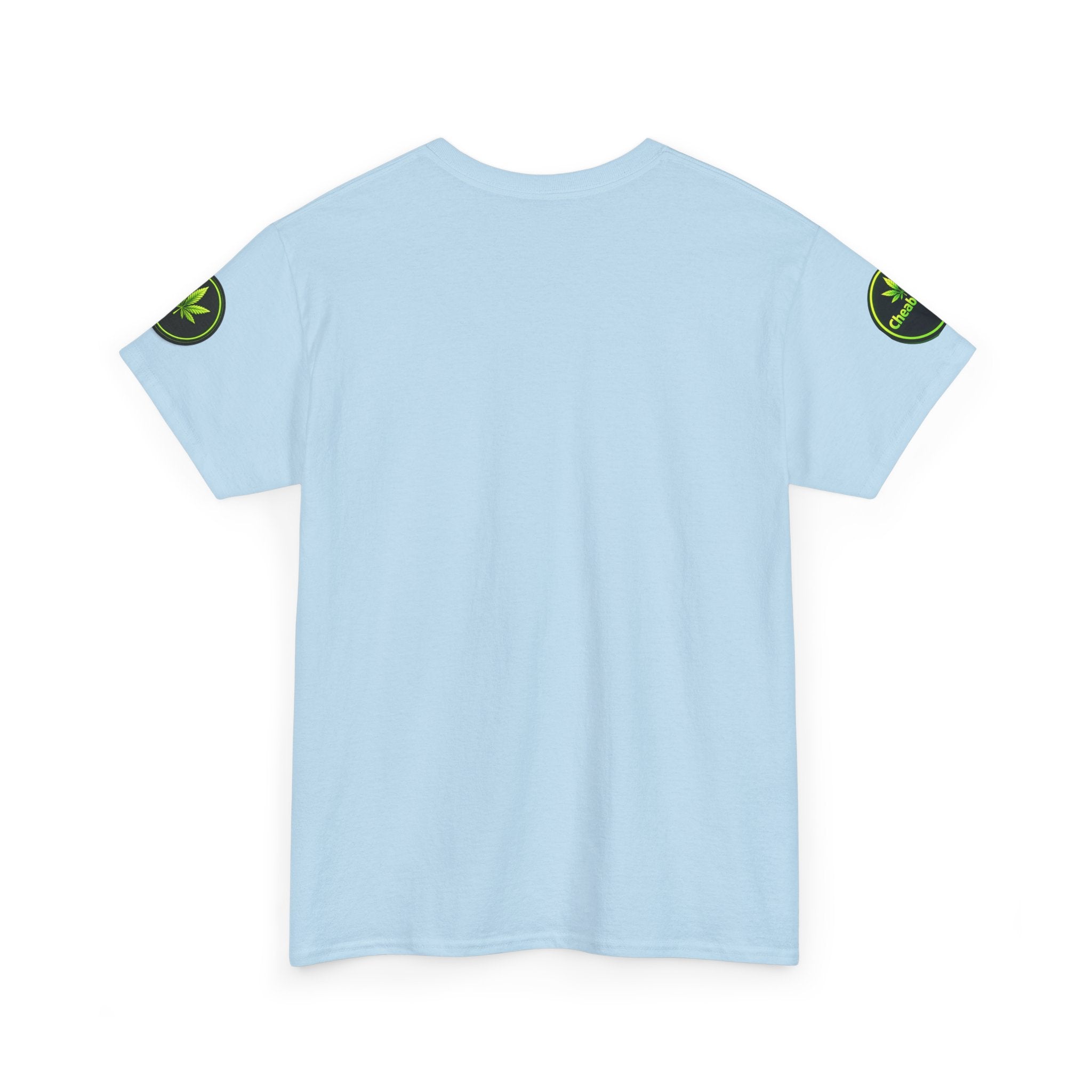 CheabaLeaf™ Badge Front Tee — Badge Logo Front & Sleeves