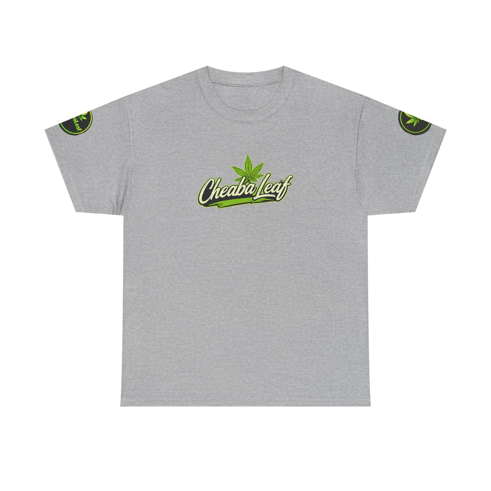 Cheaba Leaf™ Unisex Heavy Cotton Tee – Premium Fit | Streetwear Cannabis Brand