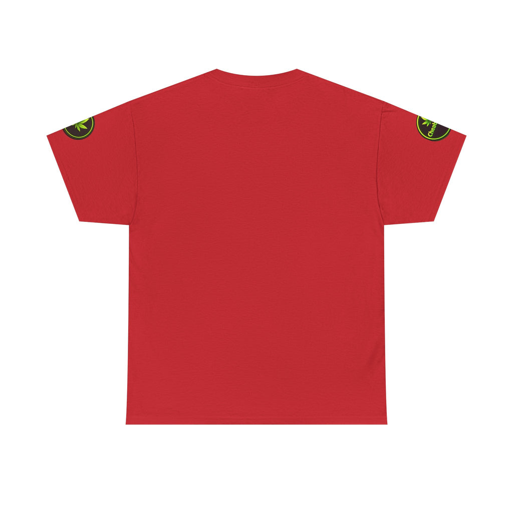 CheabaLeaf™ Badge Front Tee — Badge Logo Front & Sleeves