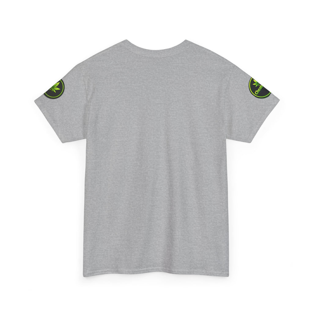 CheabaLeaf™ Badge Front Tee — Badge Logo Front & Sleeves