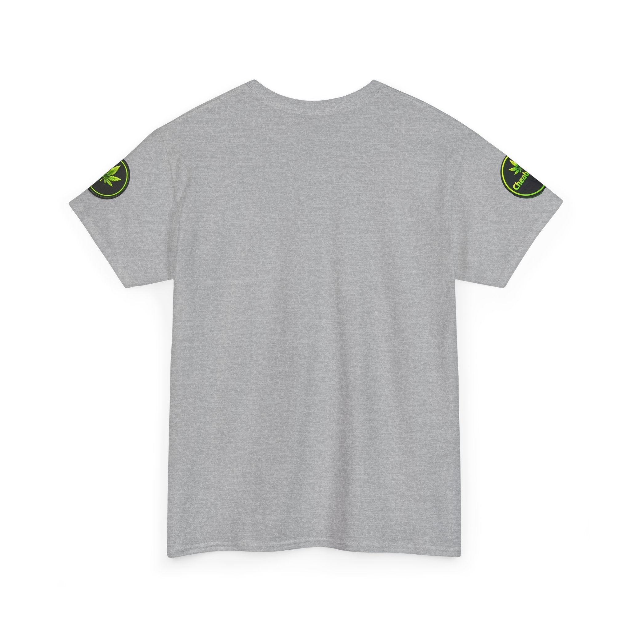 CheabaLeaf™ Badge Front Tee — Badge Logo Front & Sleeves