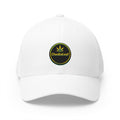 Embroidered 'Cheaba Leaf' Badge Logo Cannabis Cap — Structured Closed-Back Hat