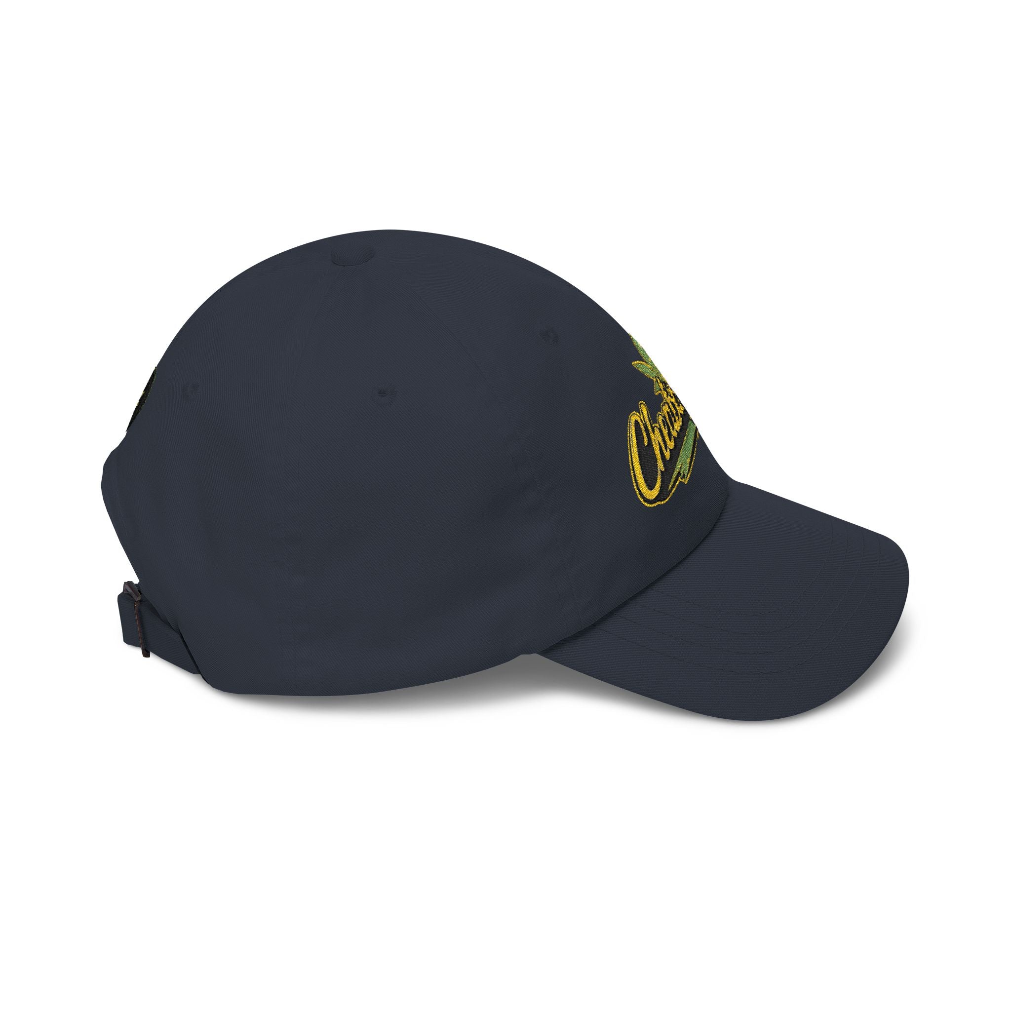Classic Dad Cap — Minimal Cannabis Patch Embroidered Baseball Hat