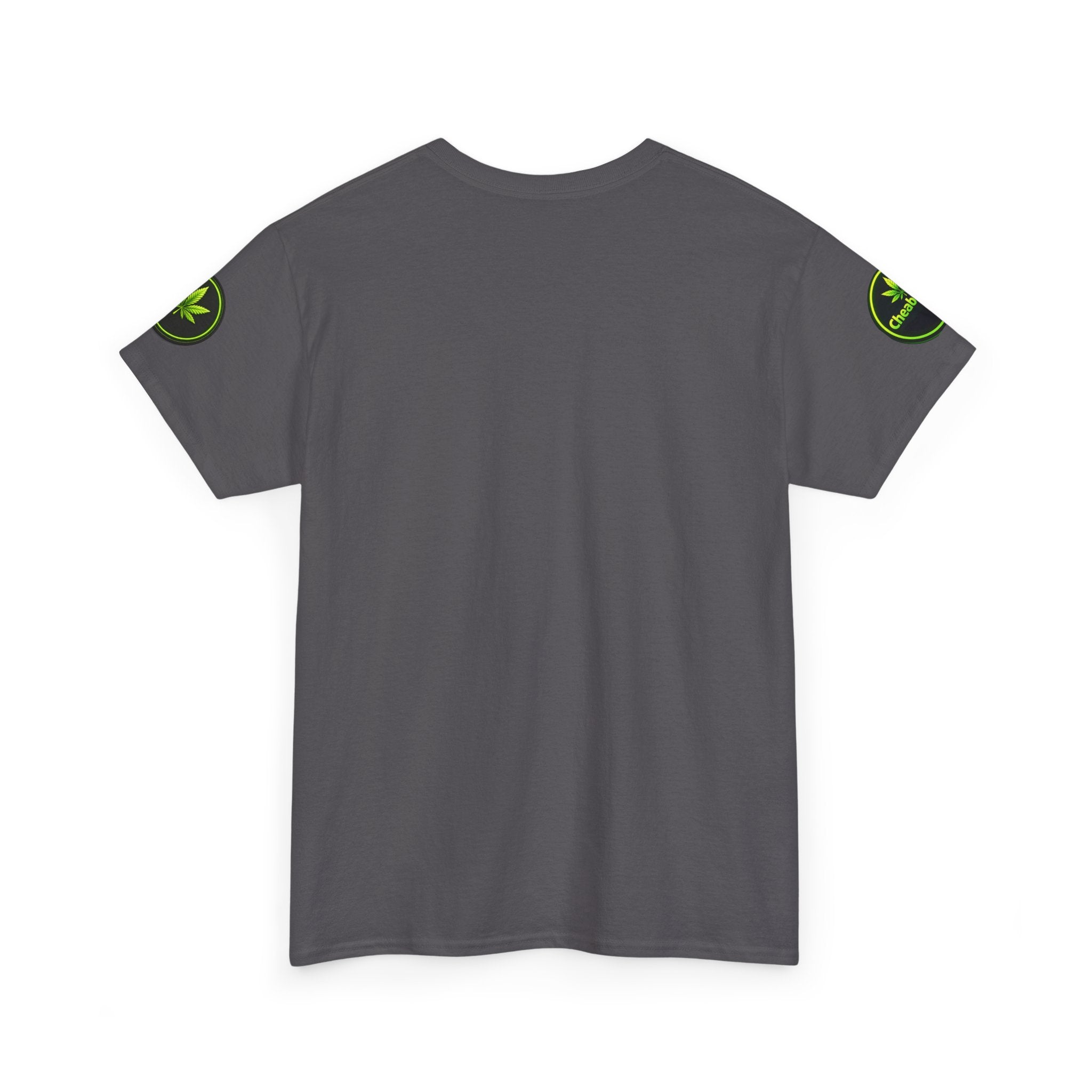 CheabaLeaf™ Badge Front Tee — Badge Logo Front & Sleeves