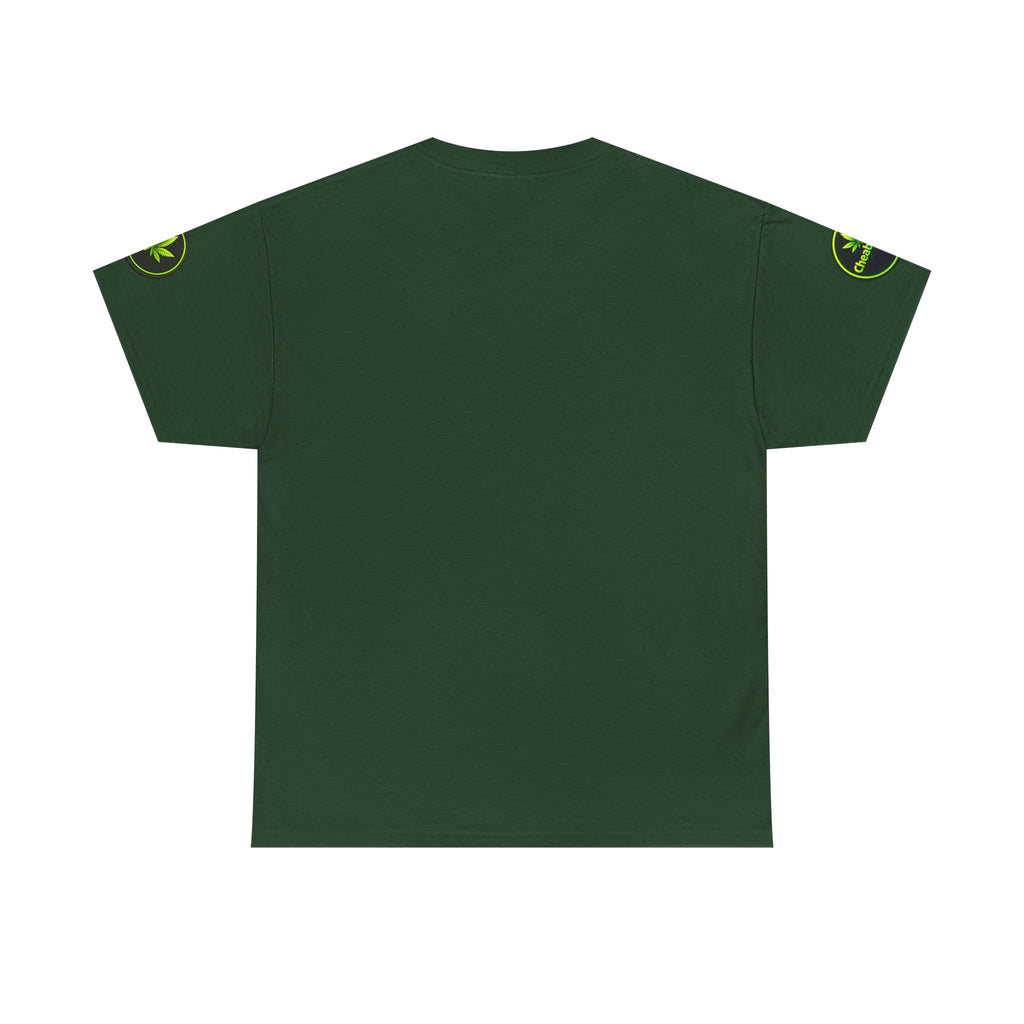 CheabaLeaf™ Badge Front Tee — Badge Logo Front & Sleeves
