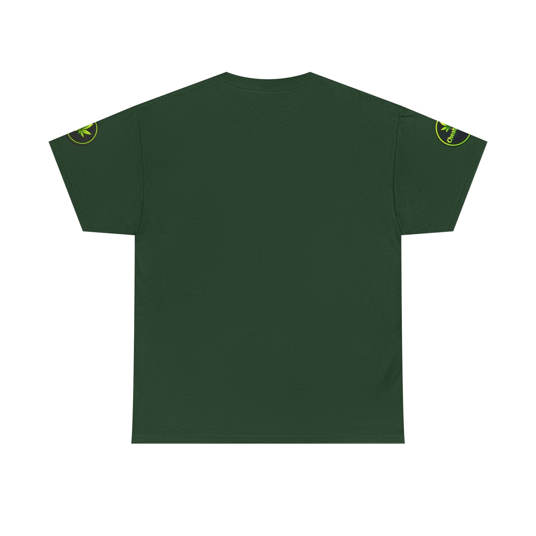 CheabaLeaf™ Badge Front Tee — Badge Logo Front & Sleeves