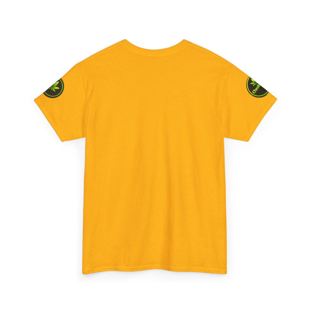 CheabaLeaf™ Badge Front Tee — Badge Logo Front & Sleeves