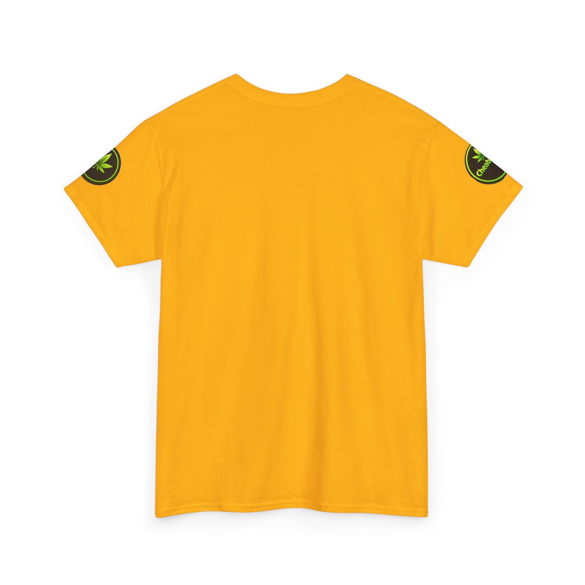 CheabaLeaf™ Badge Front Tee — Badge Logo Front & Sleeves