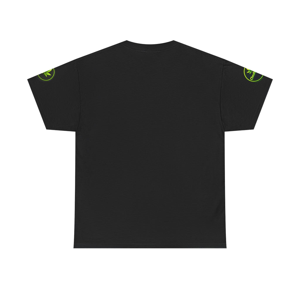 CheabaLeaf™ Badge Front Tee — Badge Logo Front & Sleeves