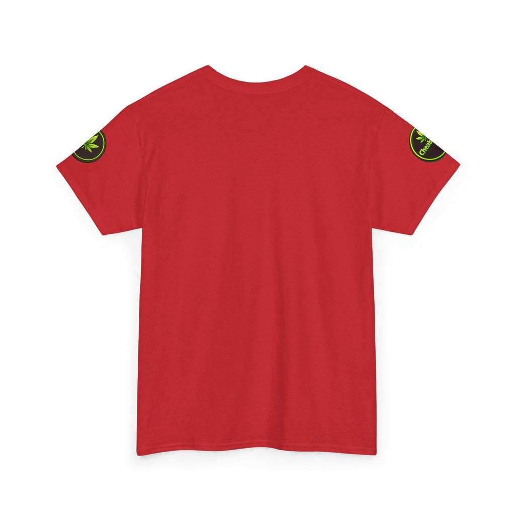 CheabaLeaf™ Badge Front Tee — Badge Logo Front & Sleeves