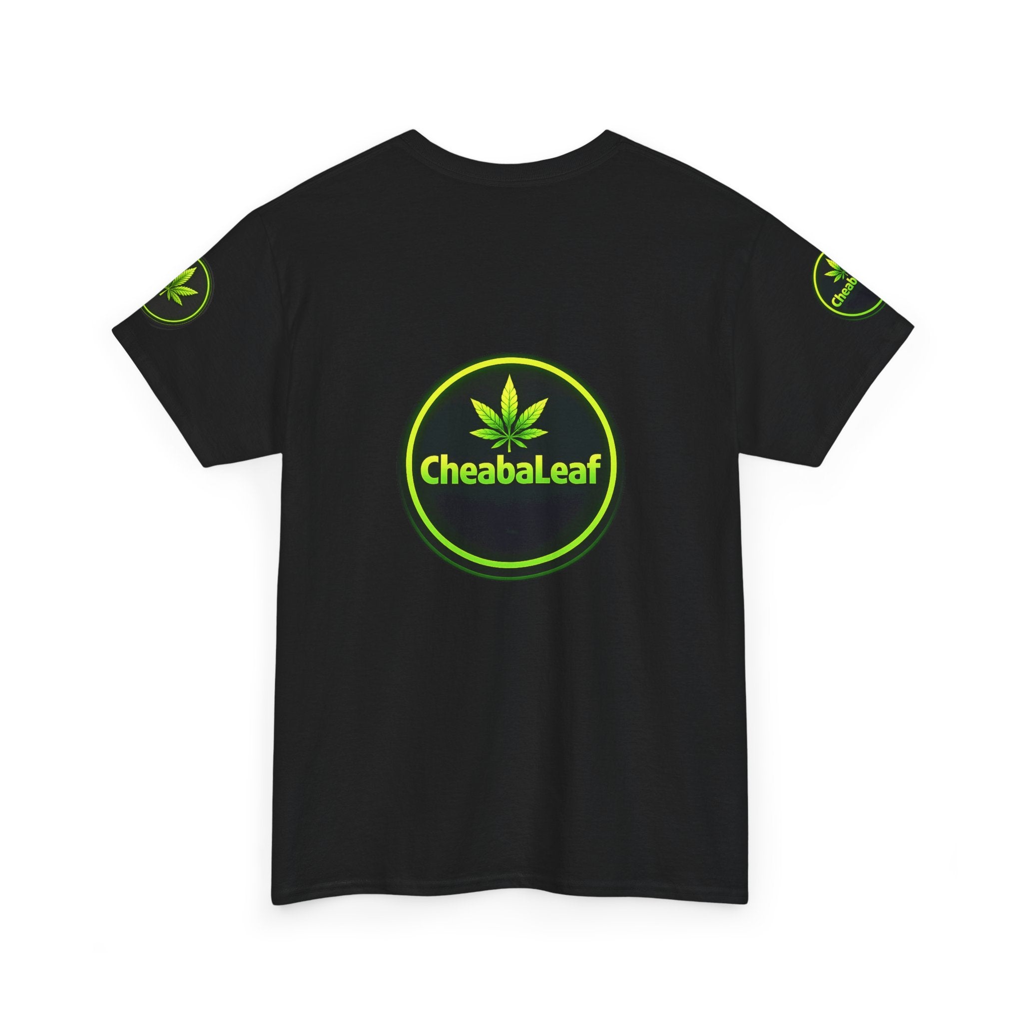 Cheaba Leaf™ Unisex Heavy Cotton Tee – Premium Fit | Streetwear Cannabis Brand
