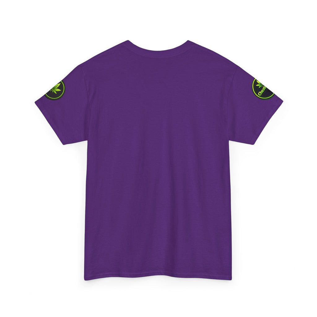 CheabaLeaf™ Badge Front Tee — Badge Logo Front & Sleeves