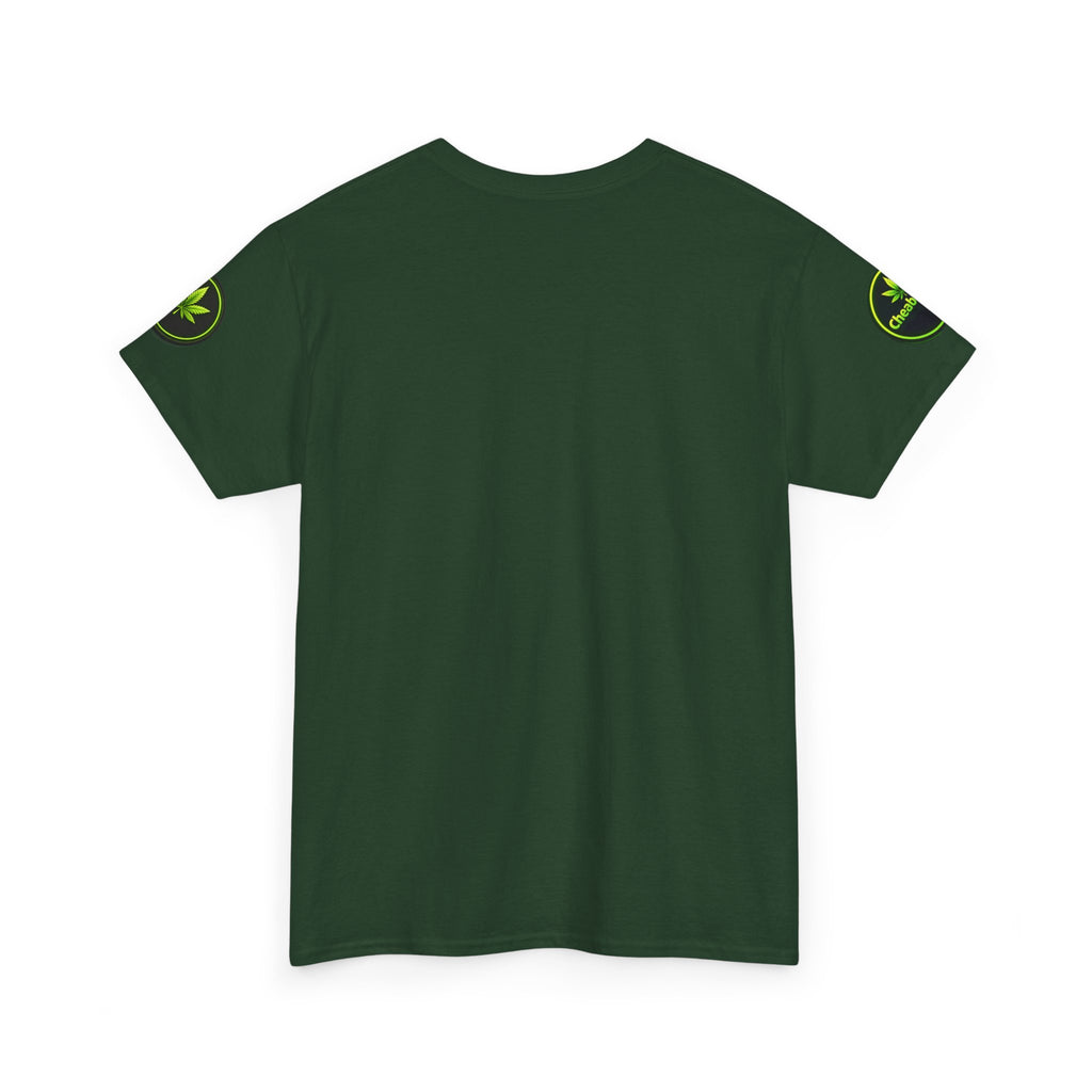 CheabaLeaf™ Badge Front Tee — Badge Logo Front & Sleeves