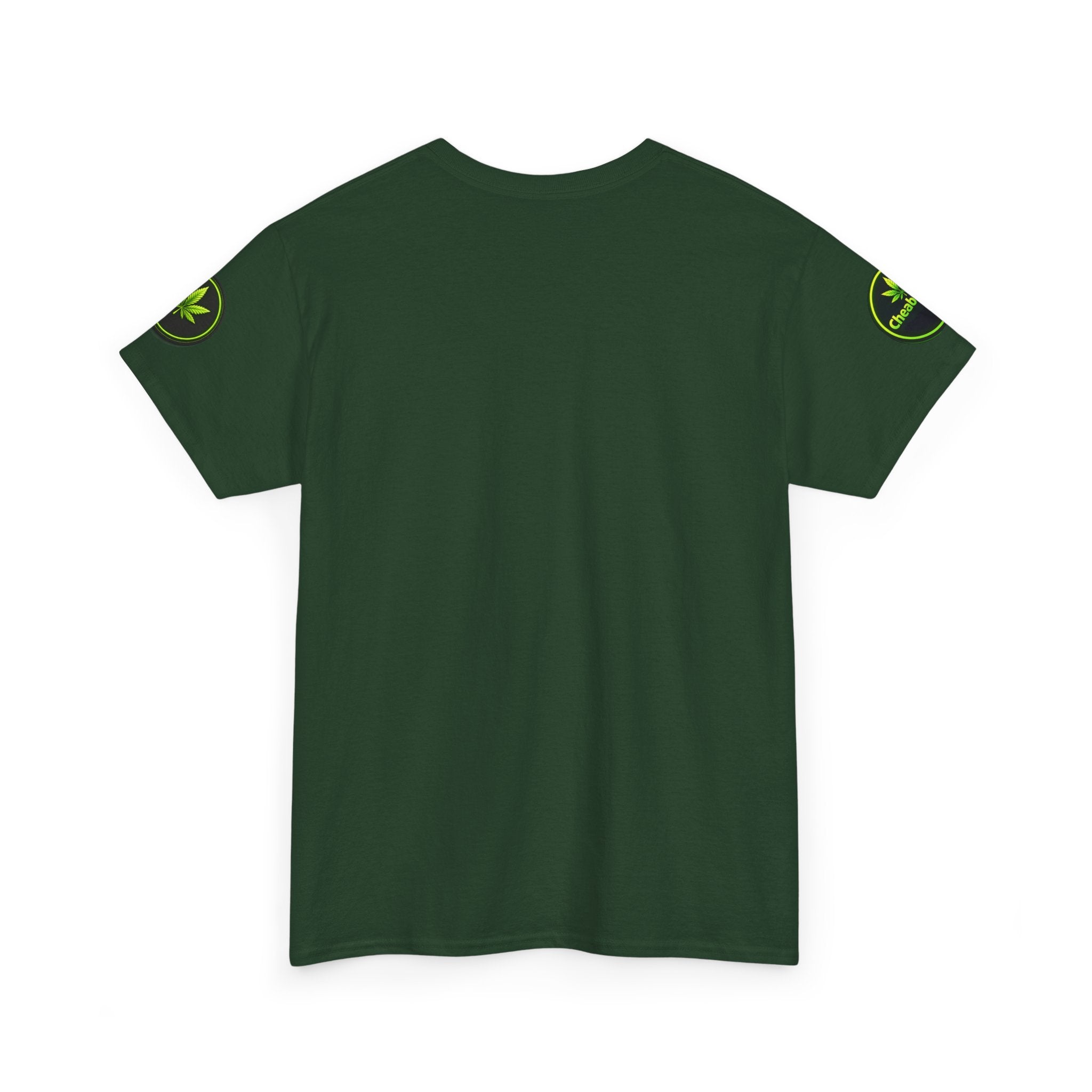 CheabaLeaf™ Badge Front Tee — Badge Logo Front & Sleeves
