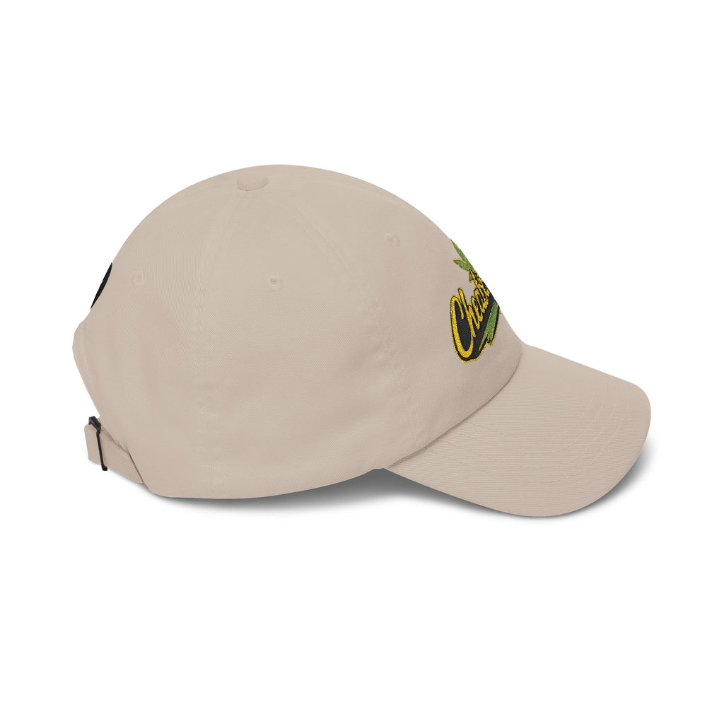 Classic Dad Cap — Minimal Cannabis Patch Embroidered Baseball Hat