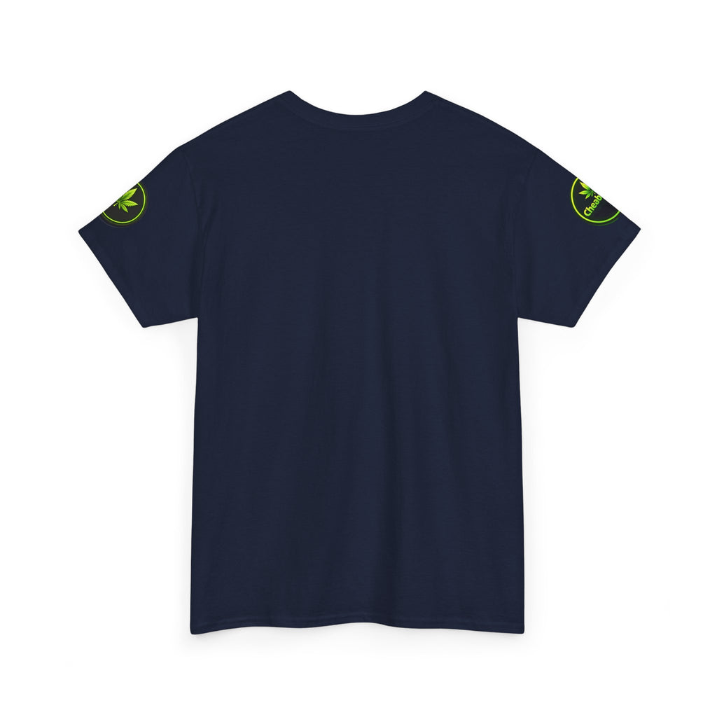 CheabaLeaf™ Badge Front Tee — Badge Logo Front & Sleeves