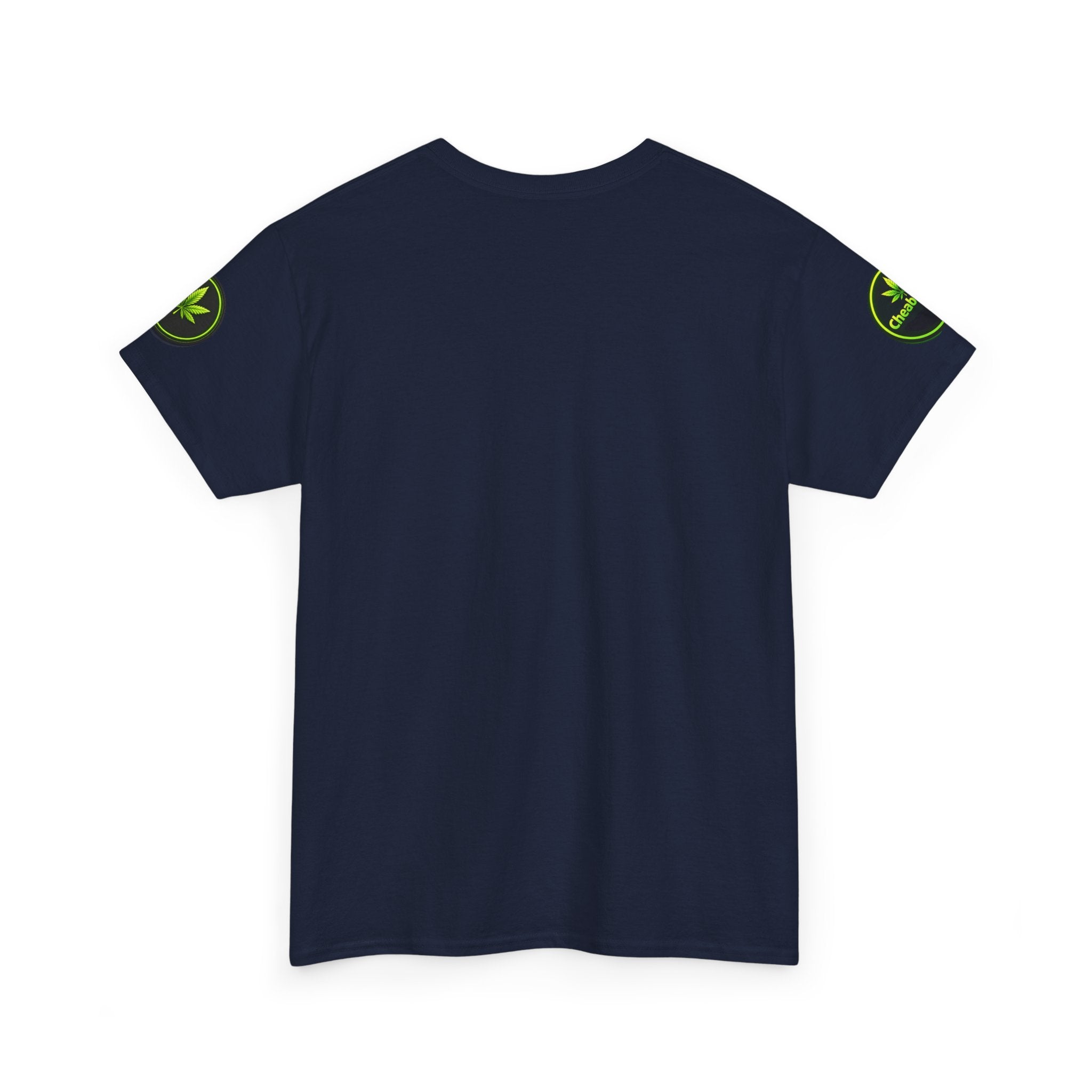 CheabaLeaf™ Badge Front Tee — Badge Logo Front & Sleeves