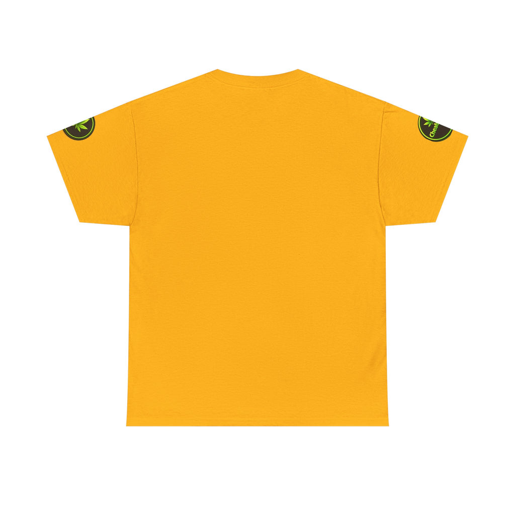 CheabaLeaf™ Badge Front Tee — Badge Logo Front & Sleeves