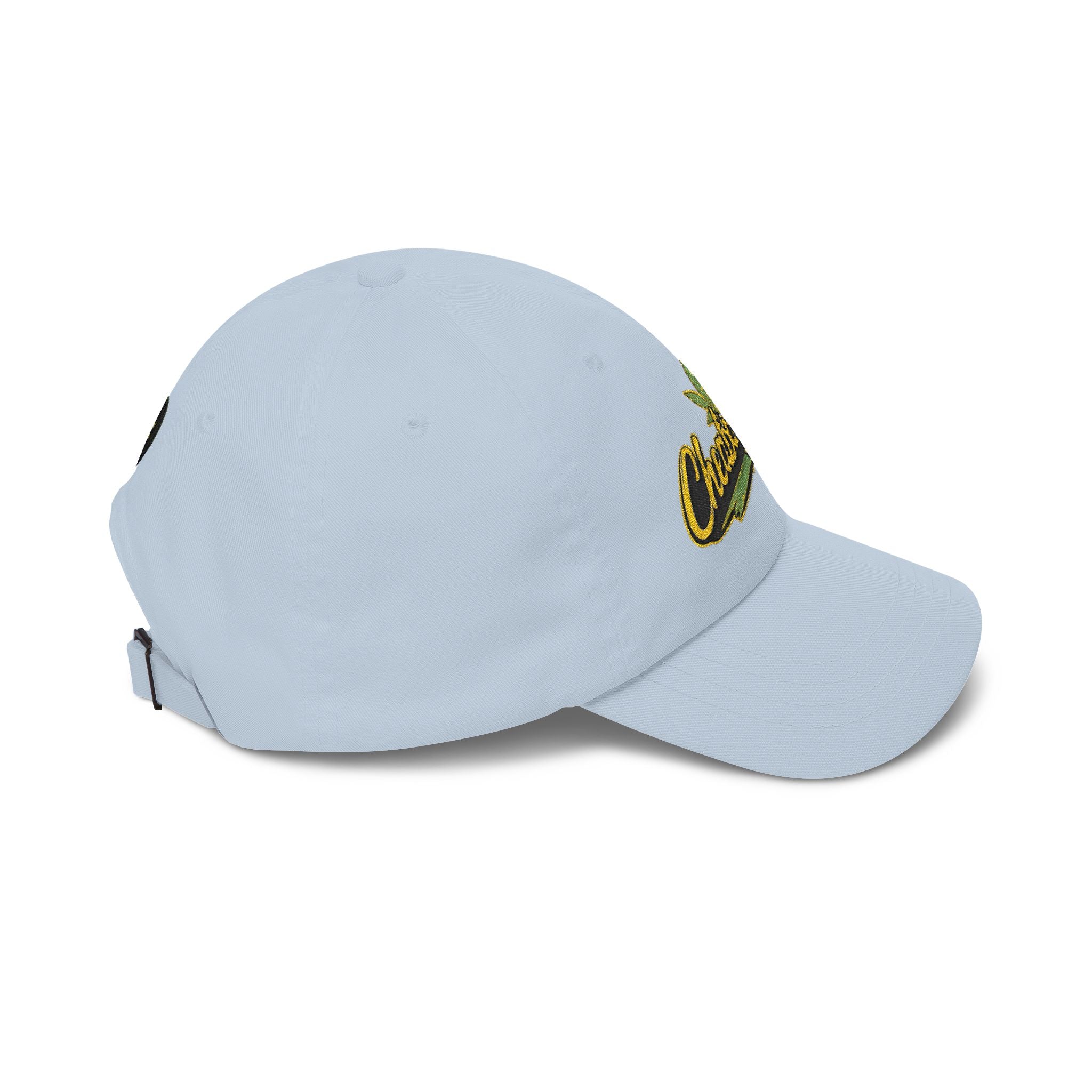 Classic Dad Cap — Minimal Cannabis Patch Embroidered Baseball Hat