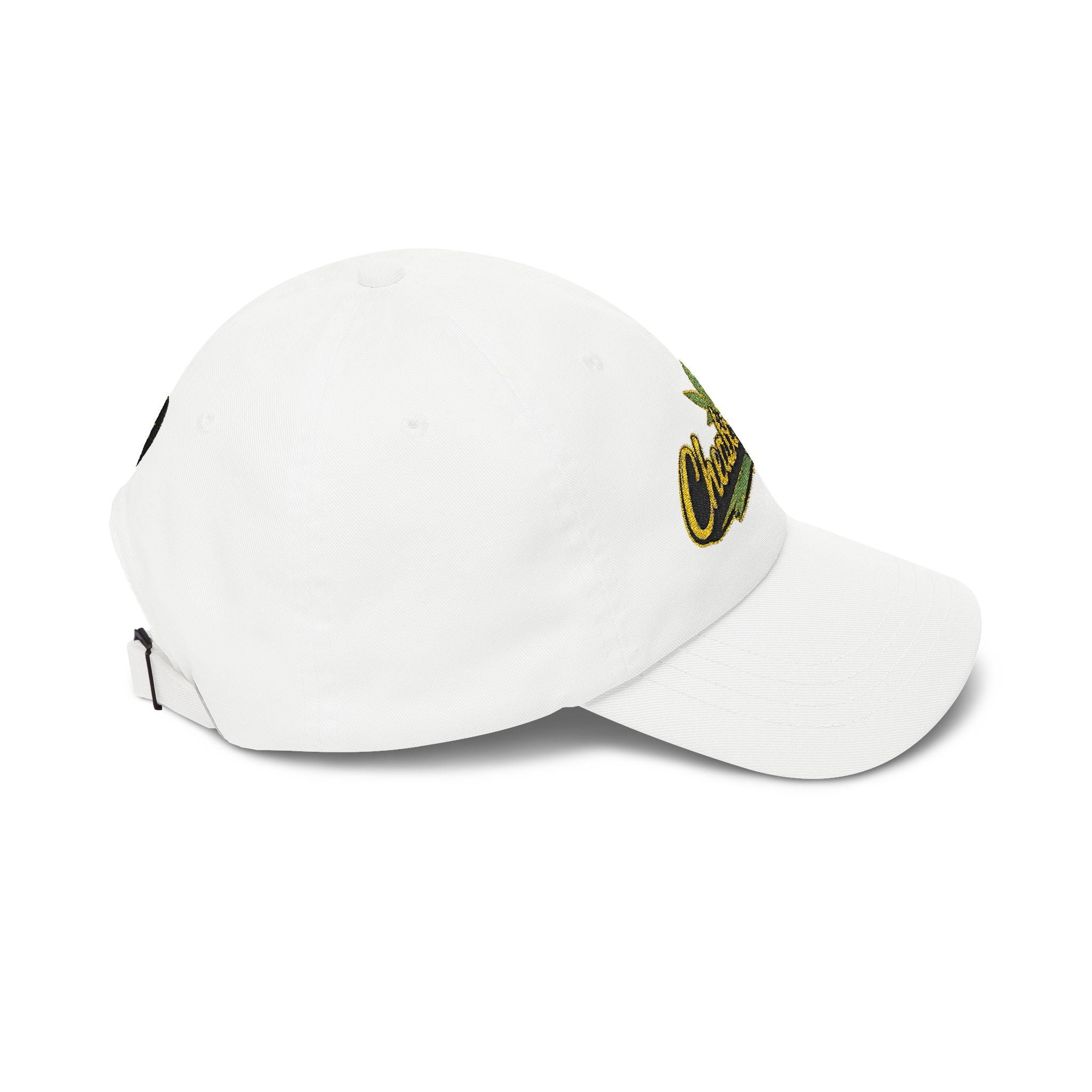 Classic Dad Cap — Minimal Cannabis Patch Embroidered Baseball Hat