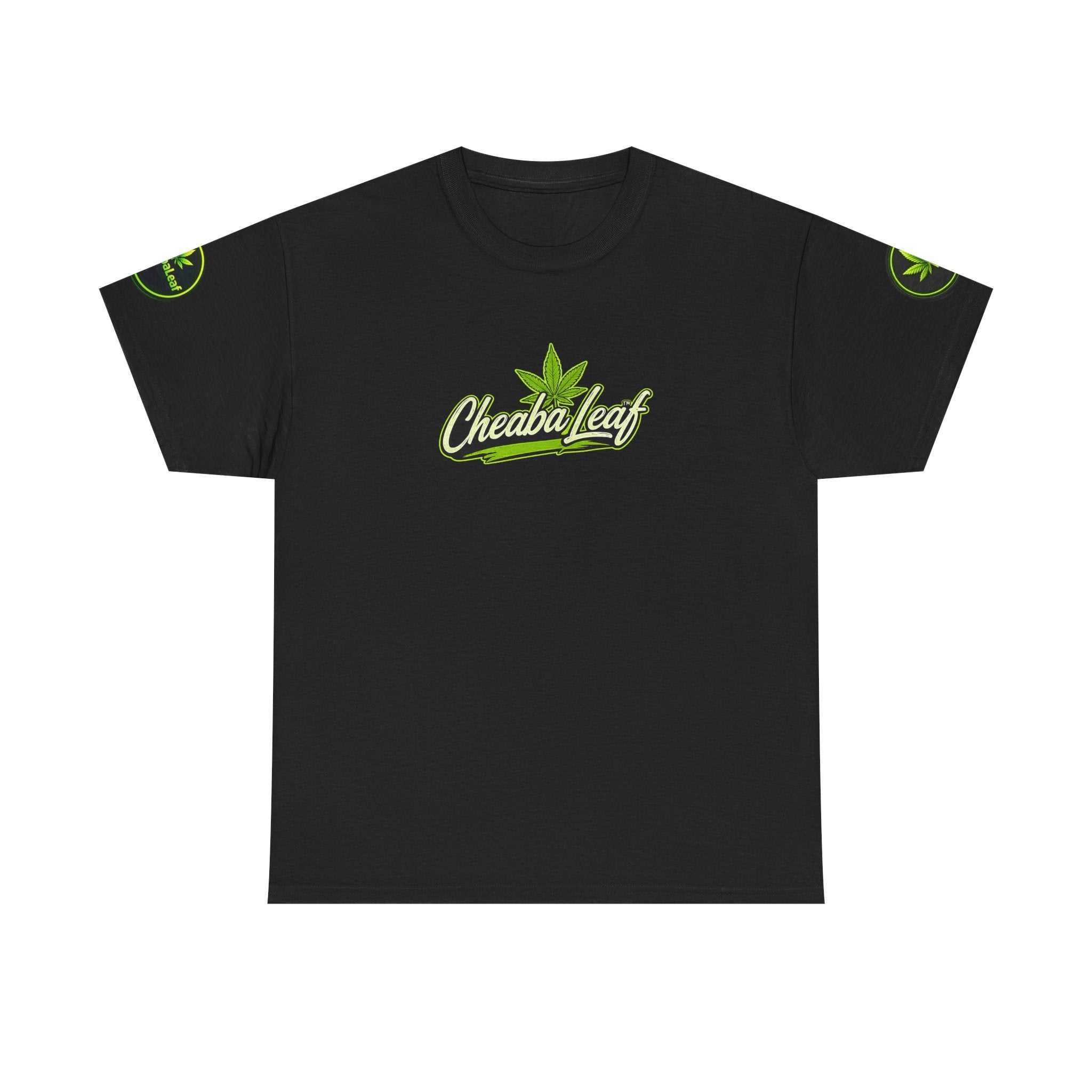 Cheaba Leaf™ Unisex Heavy Cotton Tee – Premium Fit | Streetwear Cannabis Brand