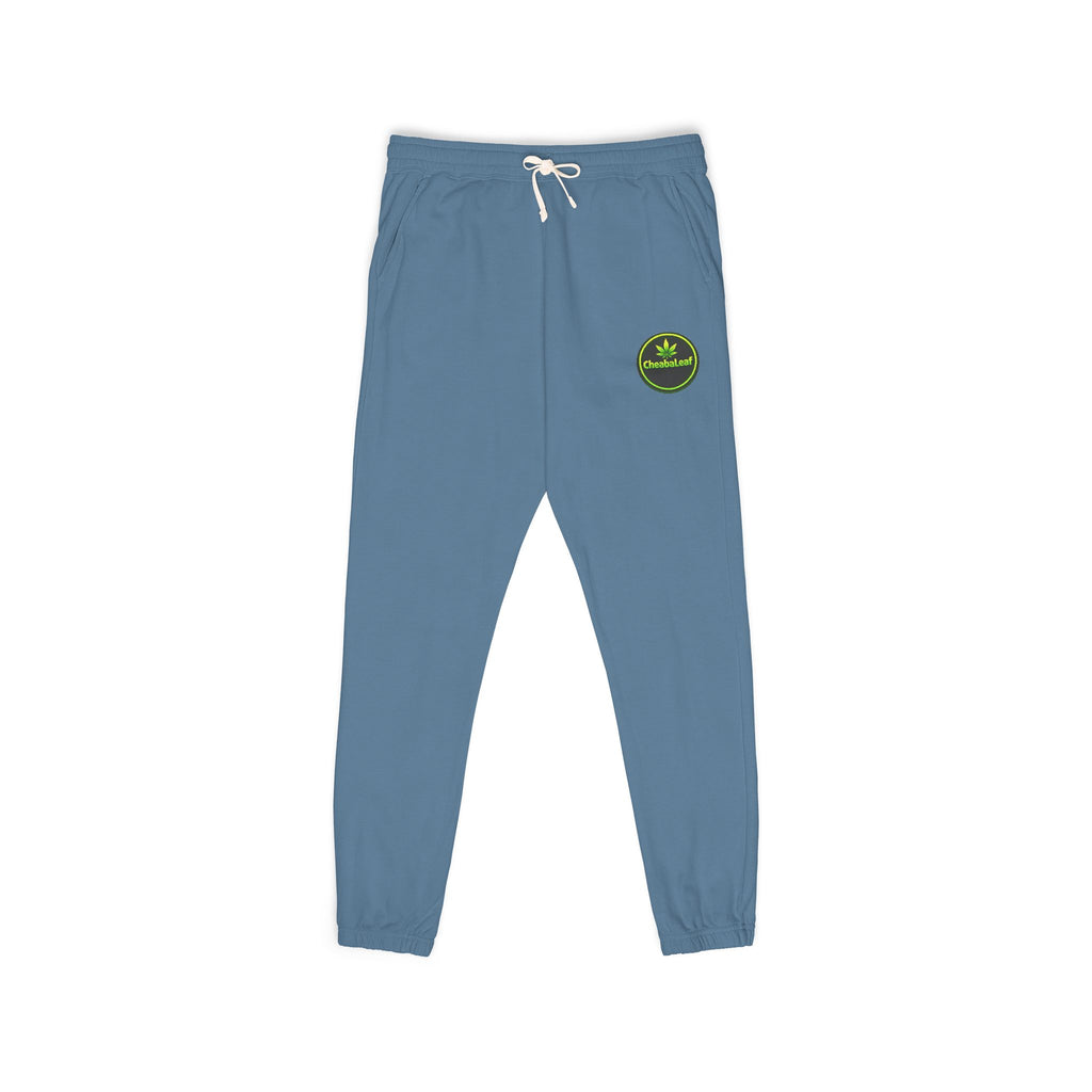 Ember Green "Stay Wild" Fleece Sweatpants — Garment-Dyed Cozy Joggers