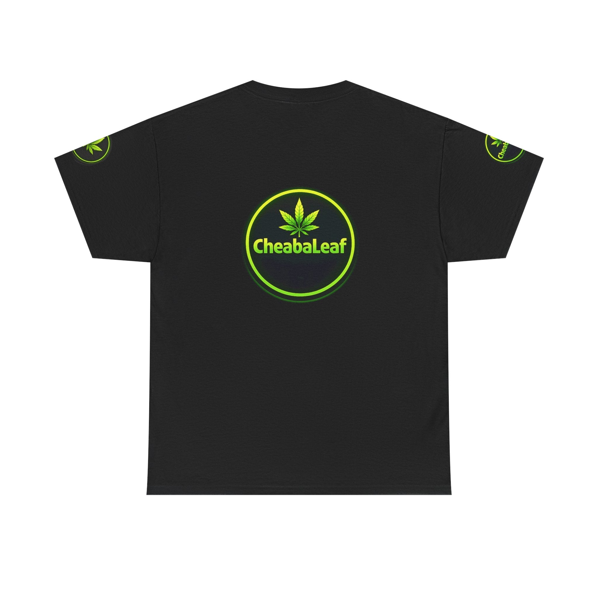 Cheaba Leaf™ Unisex Heavy Cotton Tee – Premium Fit | Streetwear Cannabis Brand
