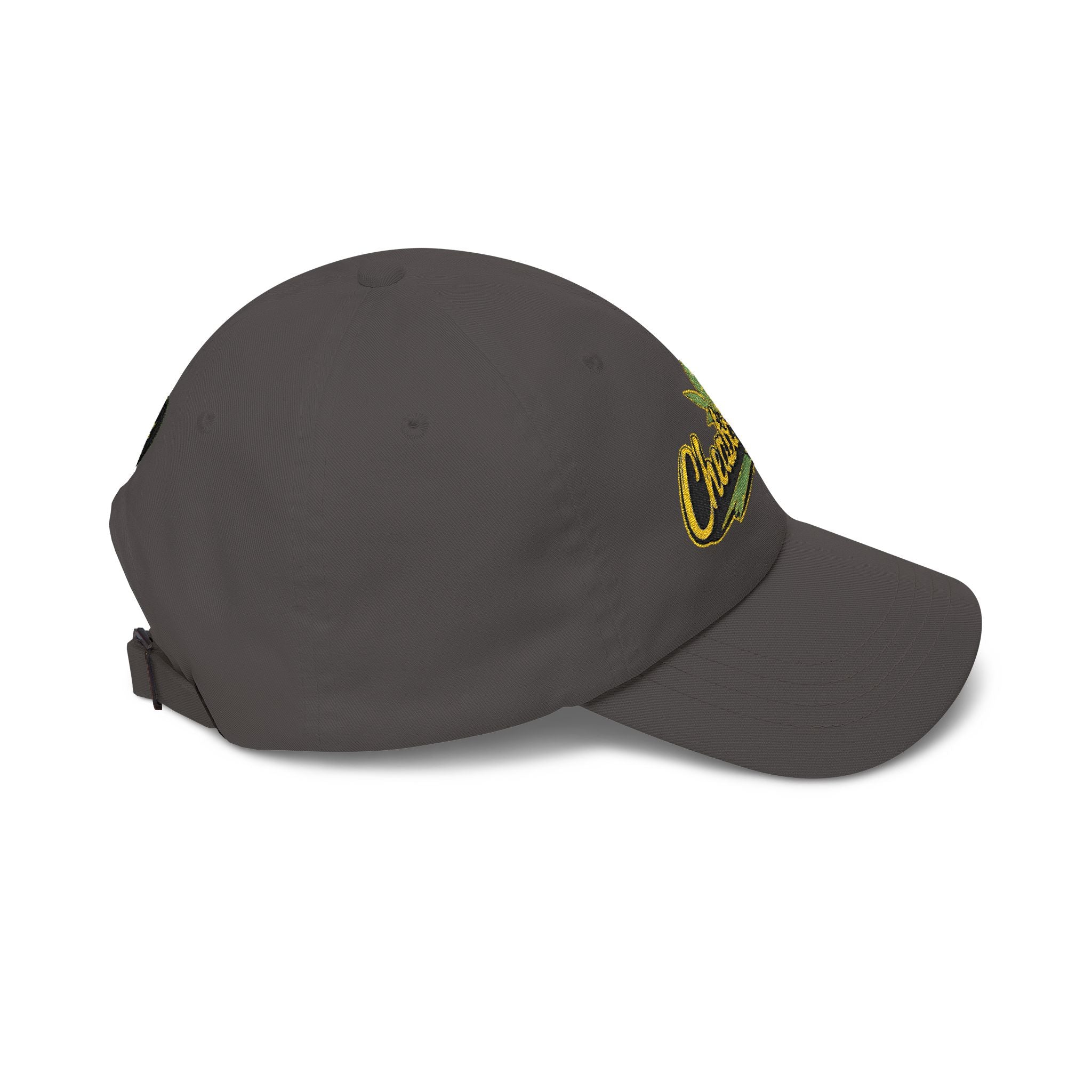 Classic Dad Cap — Minimal Cannabis Patch Embroidered Baseball Hat