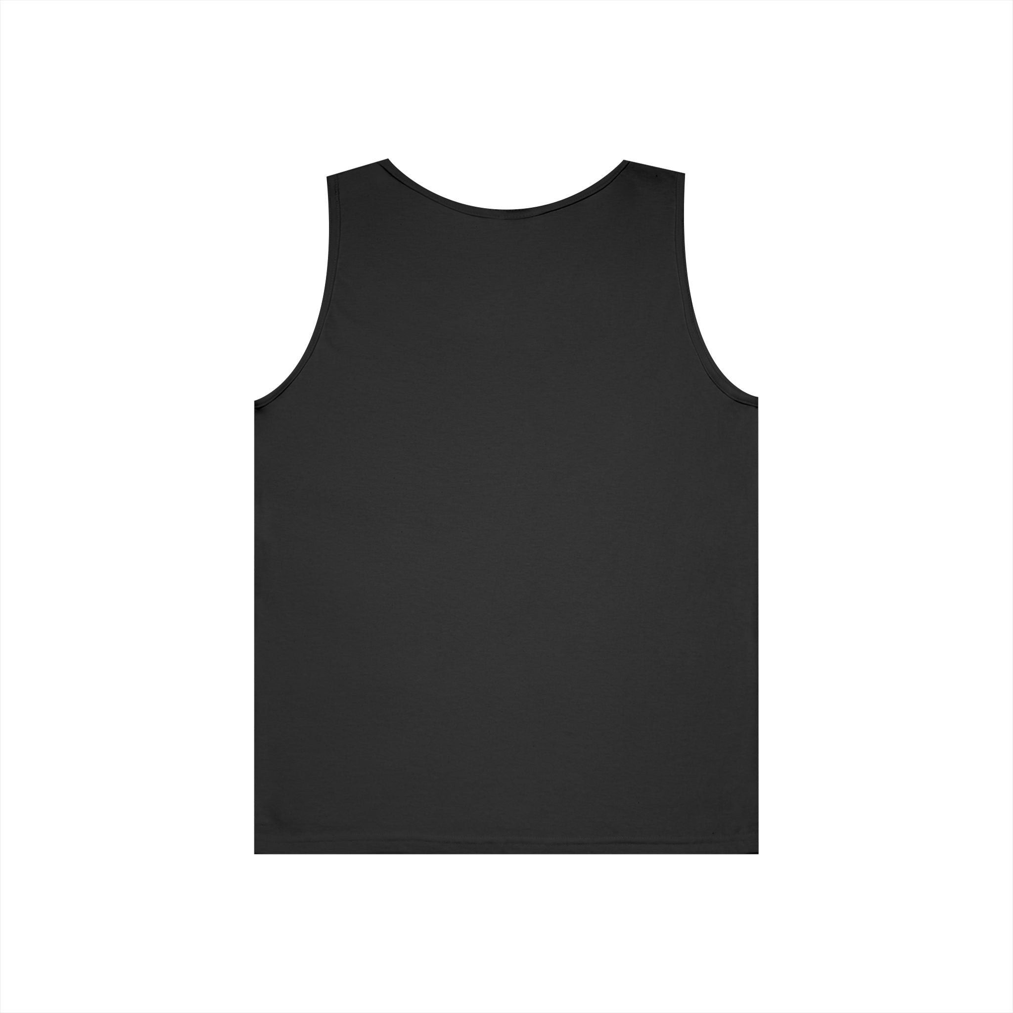 Cheaba Leaf Script Logo Tank Top — Cannabis Leaf Graphic Sleeveless Tee