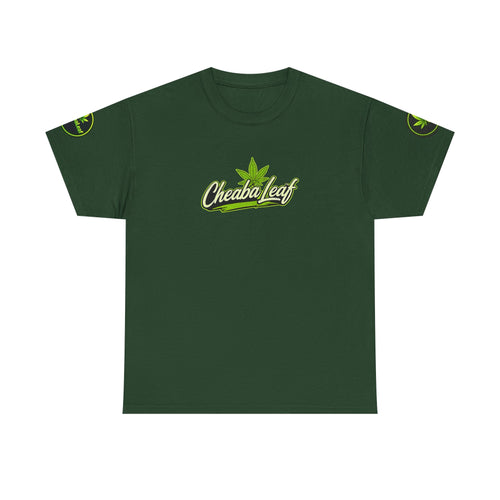 Cheaba Leaf™ Unisex Heavy Cotton Tee – Premium Fit | Streetwear Cannabis Brand