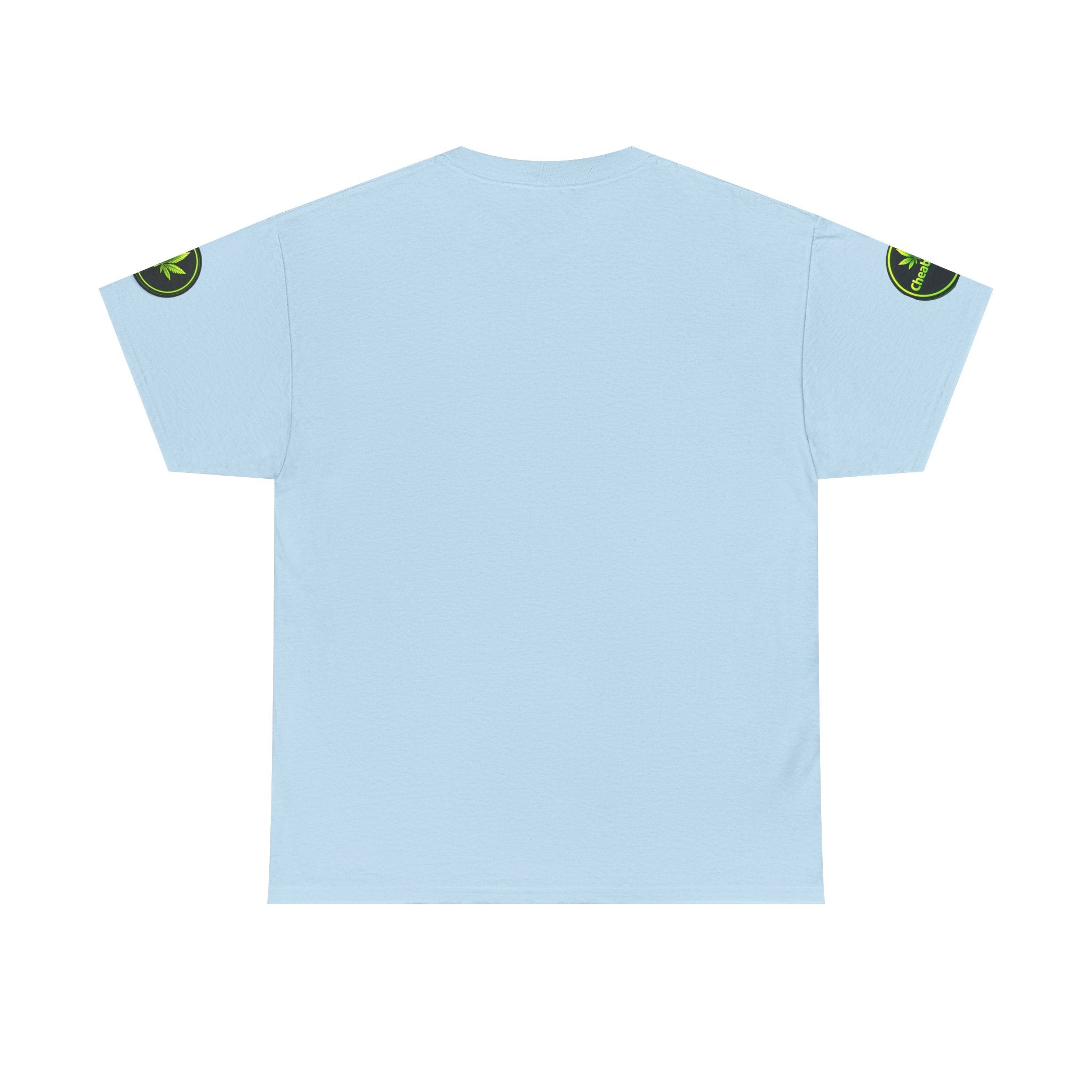 CheabaLeaf™ Badge Front Tee — Badge Logo Front & Sleeves
