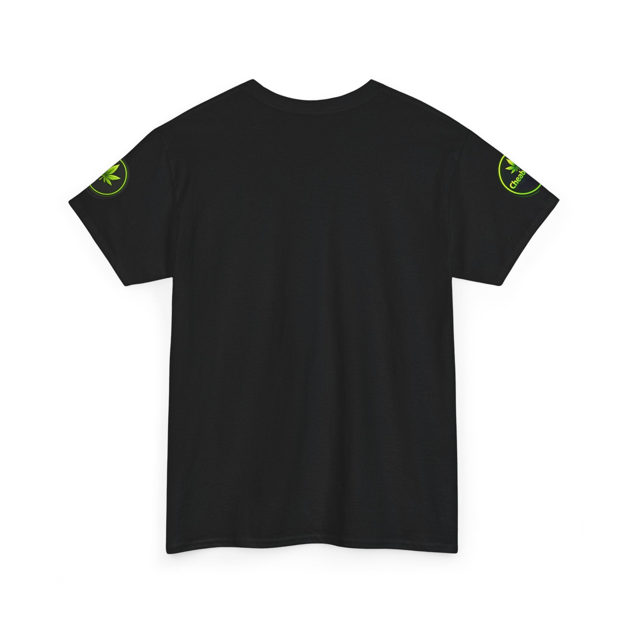 CheabaLeaf™ Badge Front Tee — Badge Logo Front & Sleeves