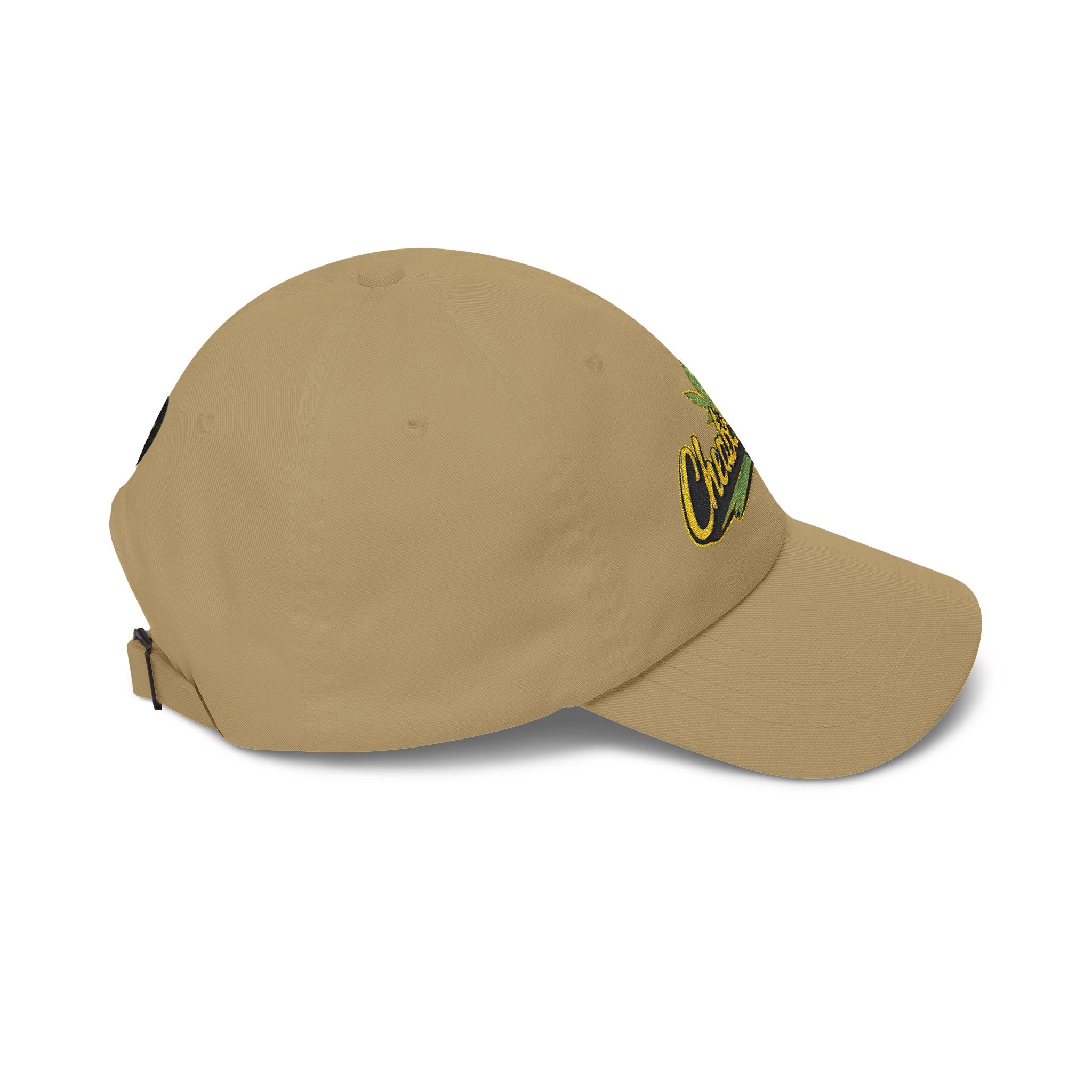 Classic Dad Cap — Minimal Cannabis Patch Embroidered Baseball Hat