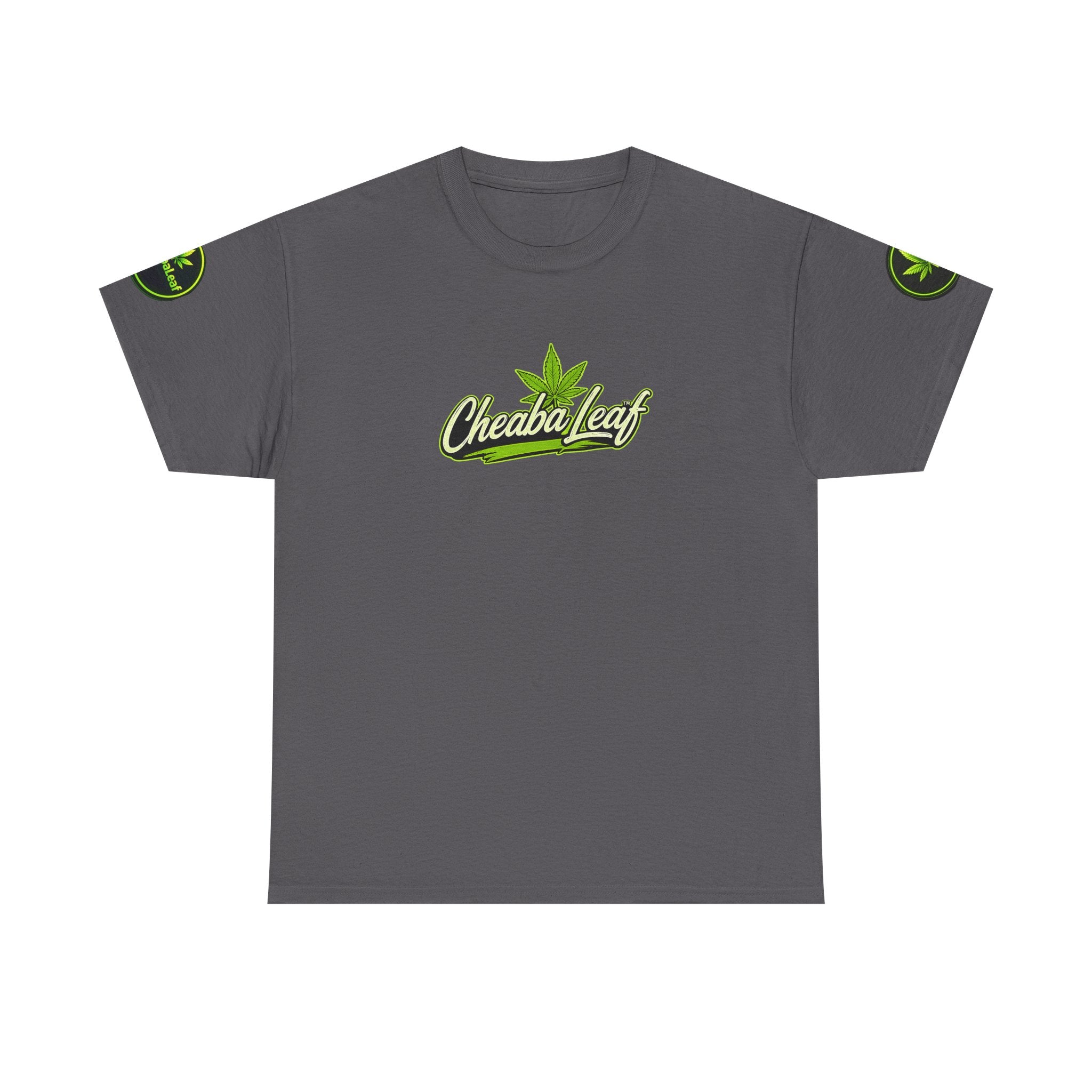 Cheaba Leaf™ Unisex Heavy Cotton Tee – Premium Fit | Streetwear Cannabis Brand